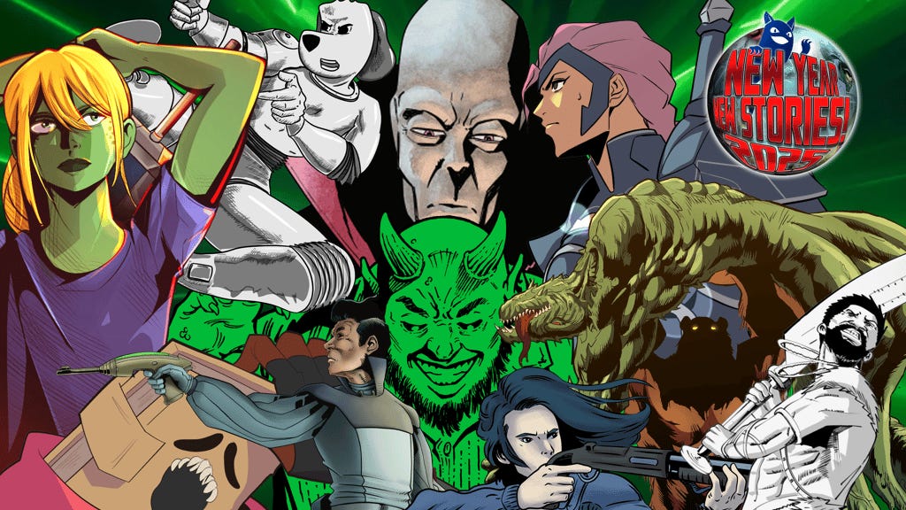 Project image for Make 100: New Year, New Stories 2025 - Great Indie Comics Project image for Make 100: New Year, New Stories 2025 - Great Indie Comics