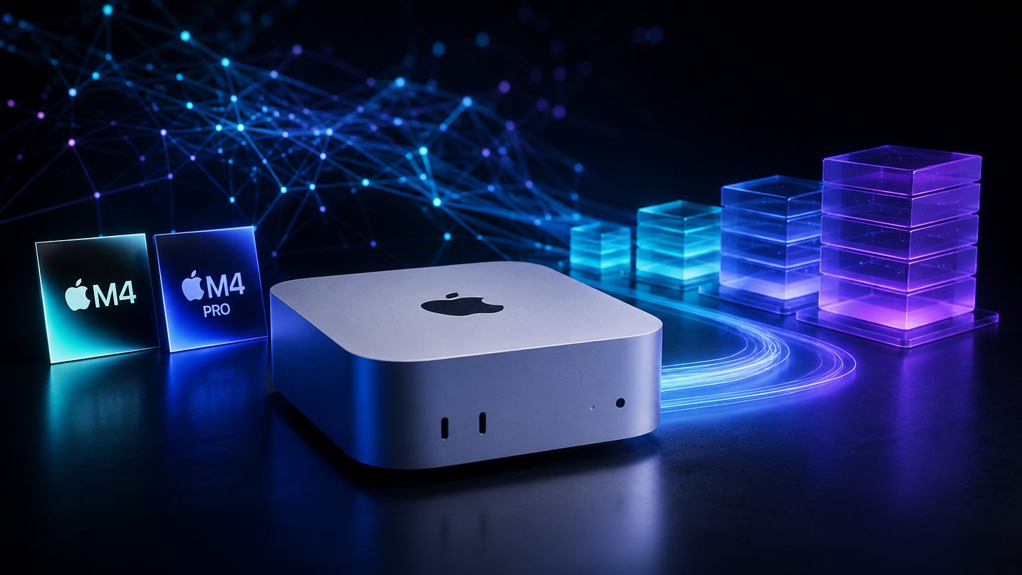 Mac mini for AI in 2026: the memory tier that actually matters