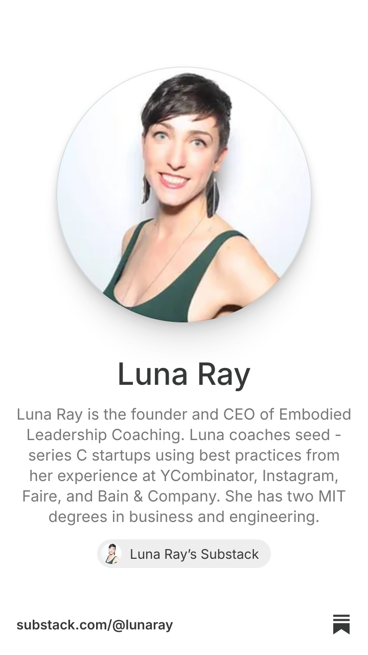 Luna Ray | Substack