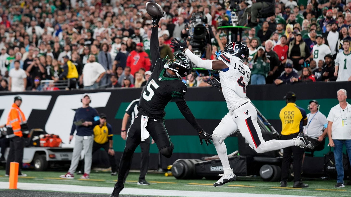 Jets' Garrett Wilson makes a jaw-dropping, 1-handed TD catch vs. Texans | MyWabashValley.com Jets' Garrett Wilson makes a jaw-dropping, 1-handed TD catch vs. Texans | MyWabashValley.com