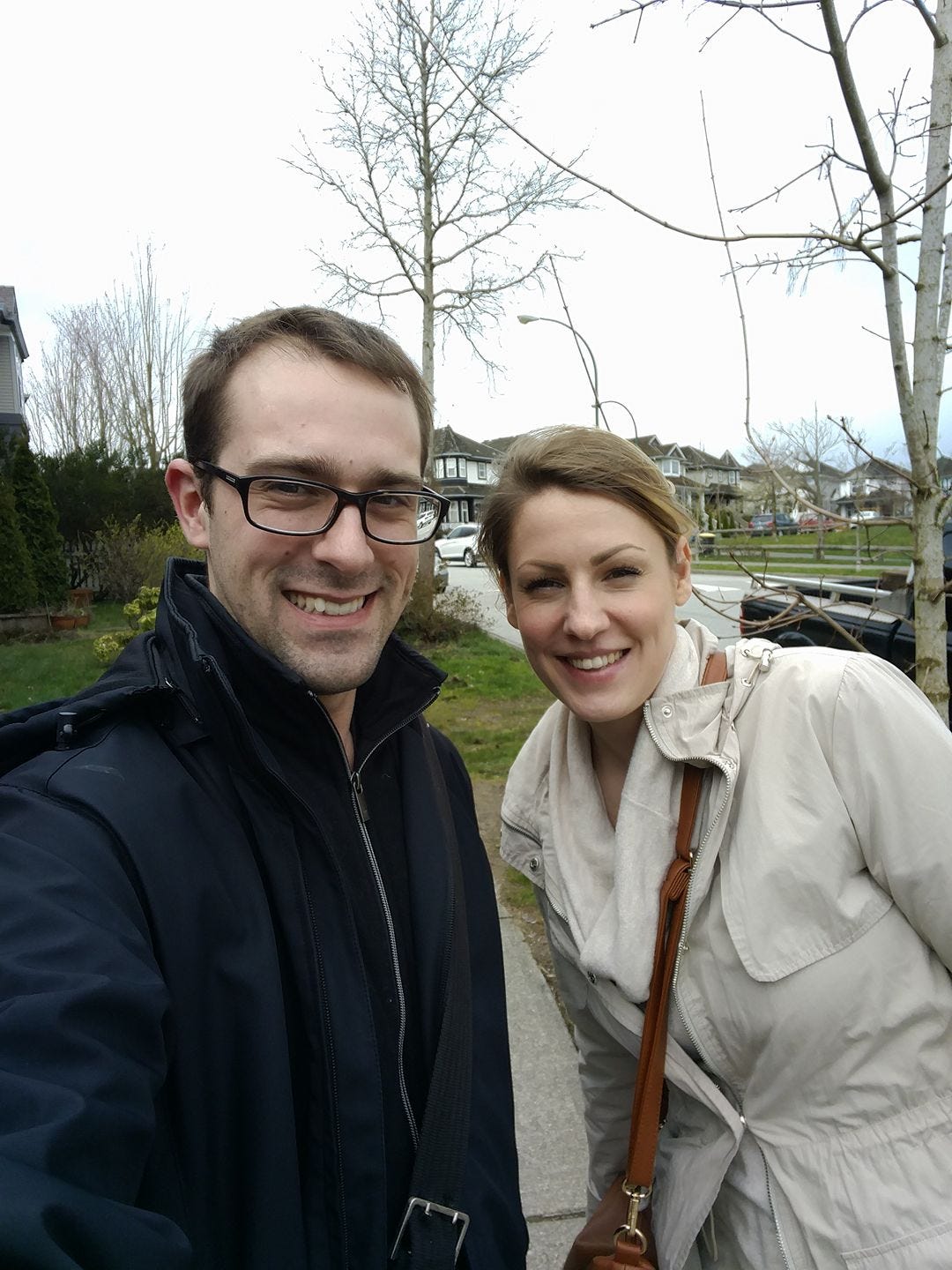 Myself and the 2017 candidate for Surrey-Cloverdale