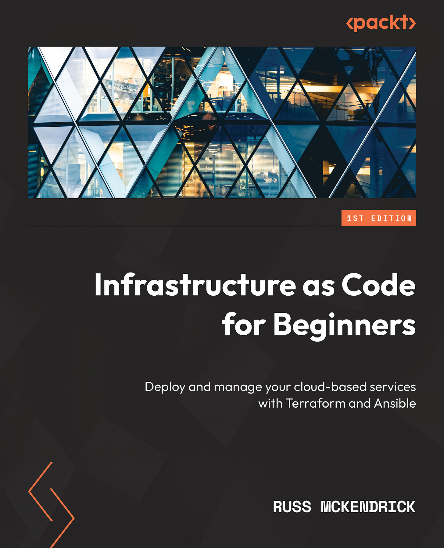 Infrastructure as Code, Published by Packt, Book Cover