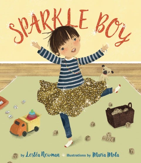Sparkle Boy book cover
