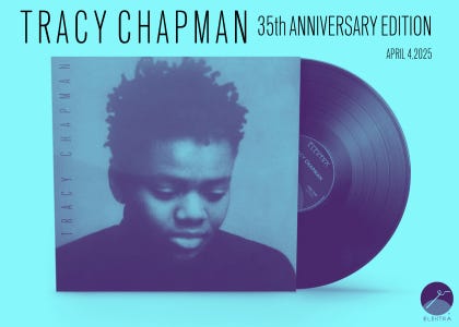 Tracy Chapman's Debut Album Reissue on Vinyl on April 4, 2025