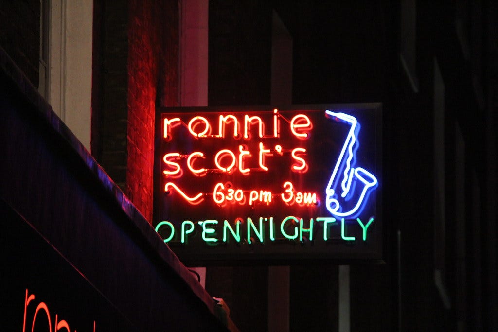 Ronnie Scott's neon | London, UK | vjlawson2001 | Flickr