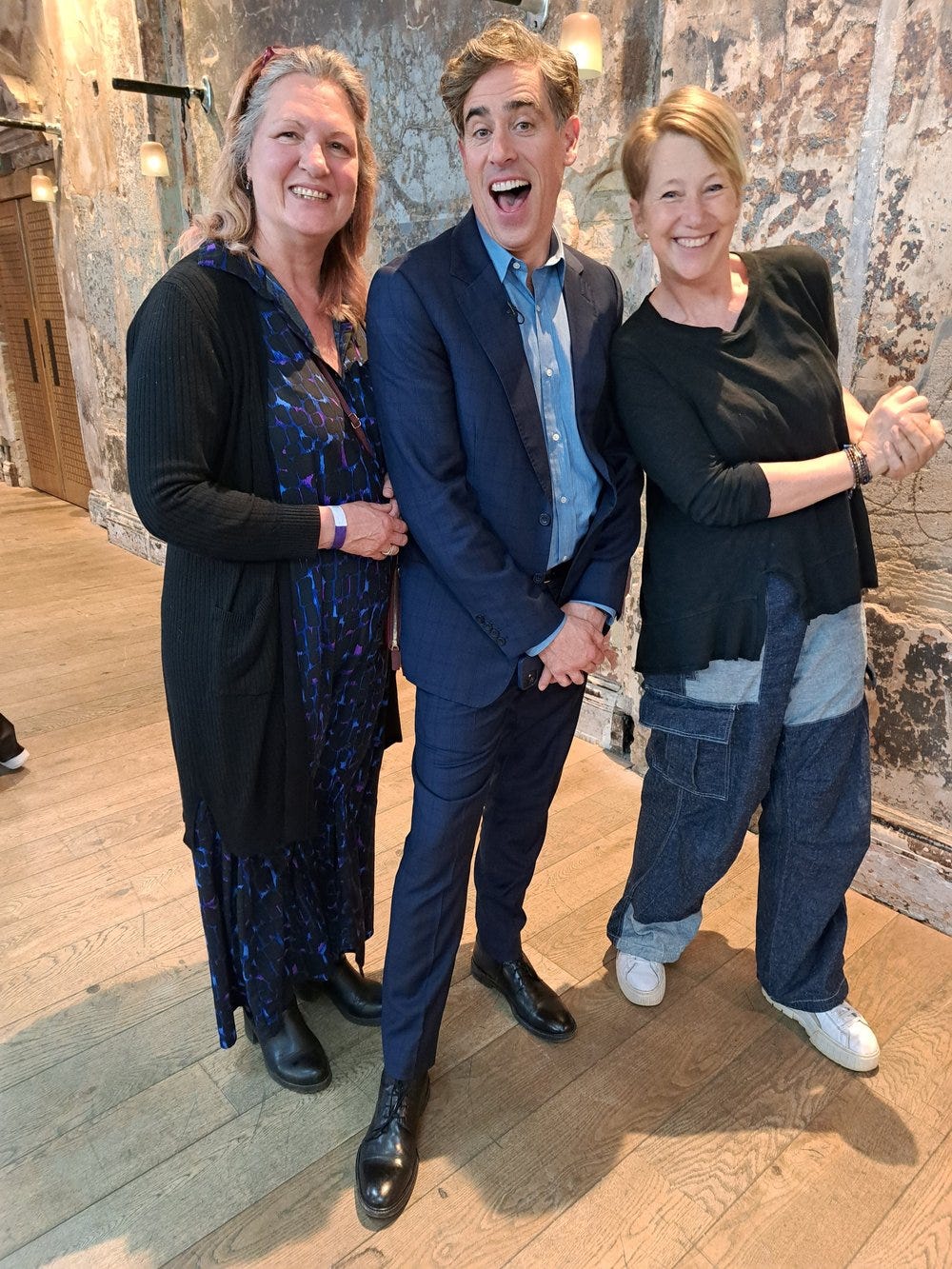 Debbie, Stephen, and me