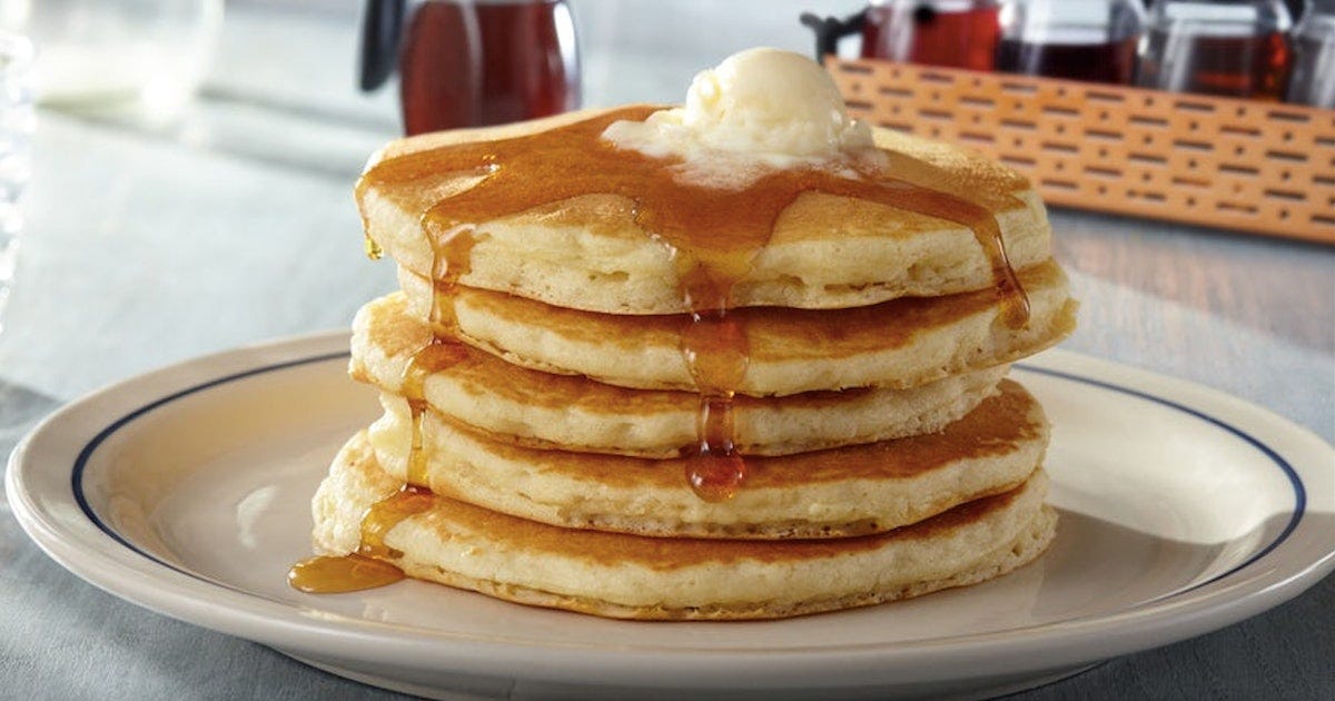 IHOP's All You Can Eat Pancakes Deal Comes With Any Breakfast Combo For A  Limited Time