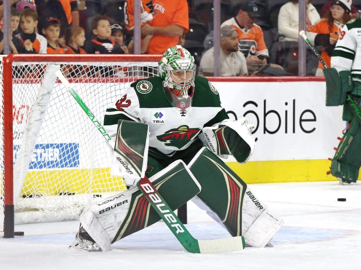 Filip Gustavsson Minnesota Wild Filip Gustavsson Minnesota Wild