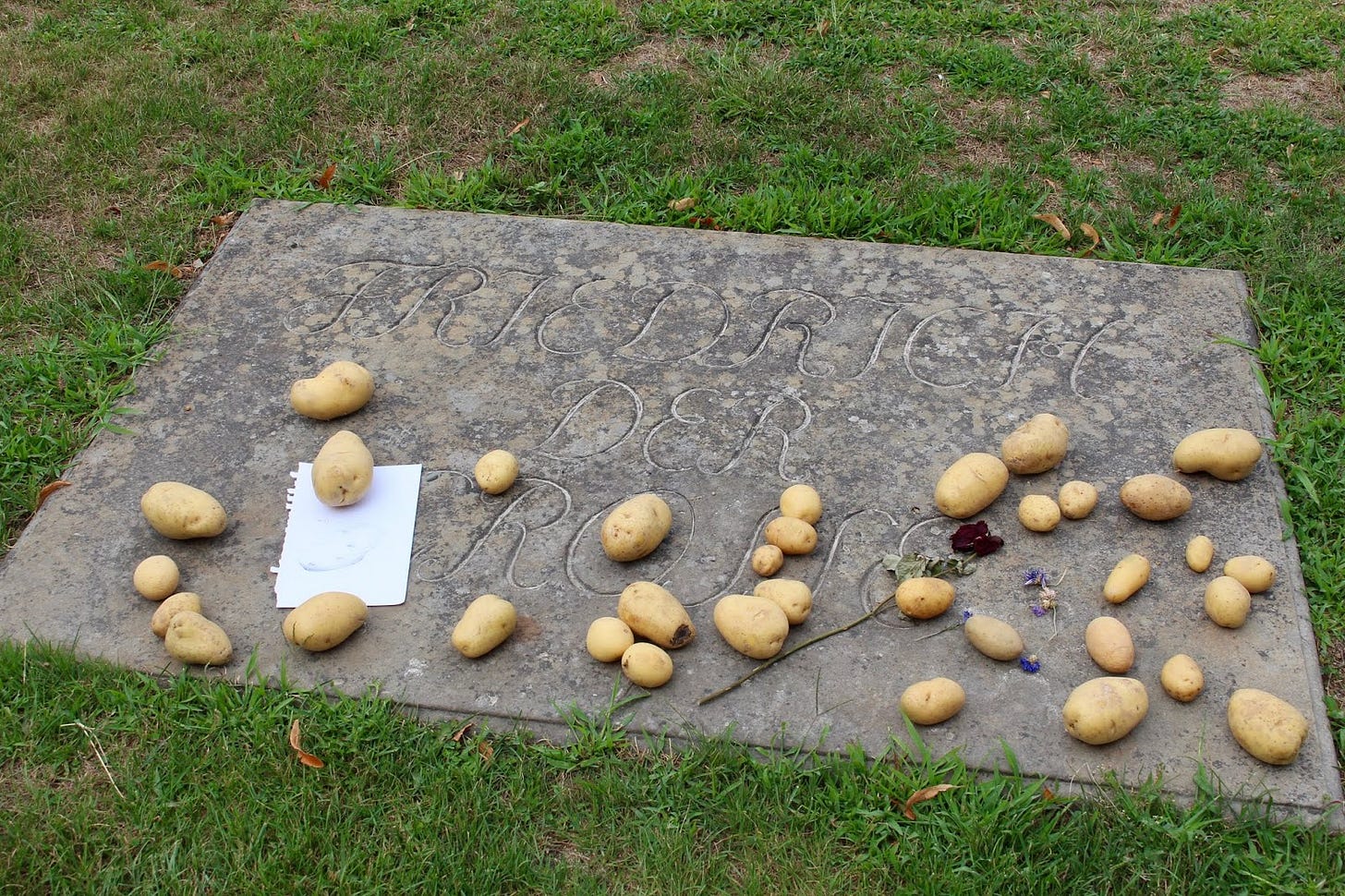 Don't Forget The Spud: Why People Put Potatoes on the Grave of Friedrich  the Great
