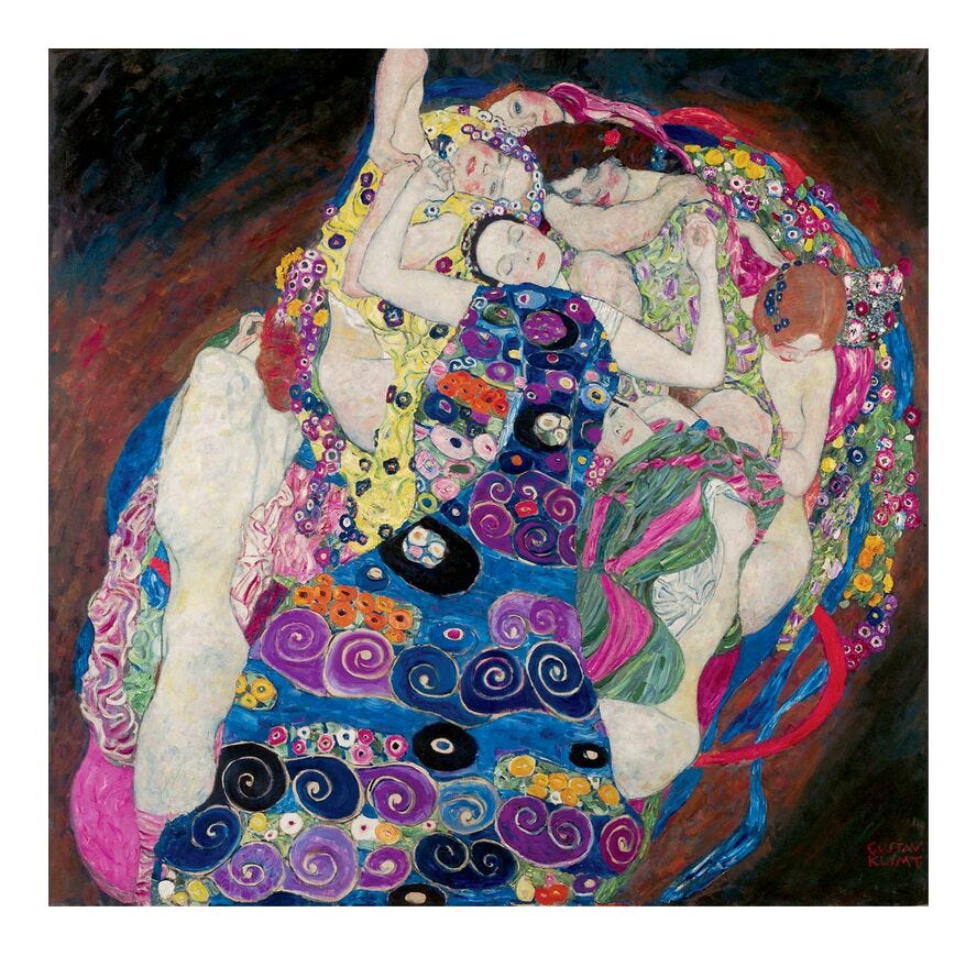 The Virgin - Gustav Klimt - Art Print - Gallery Fine-Art