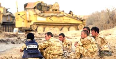 Iraq medal for embedded reporters | Newspapers & magazines | The Guardian