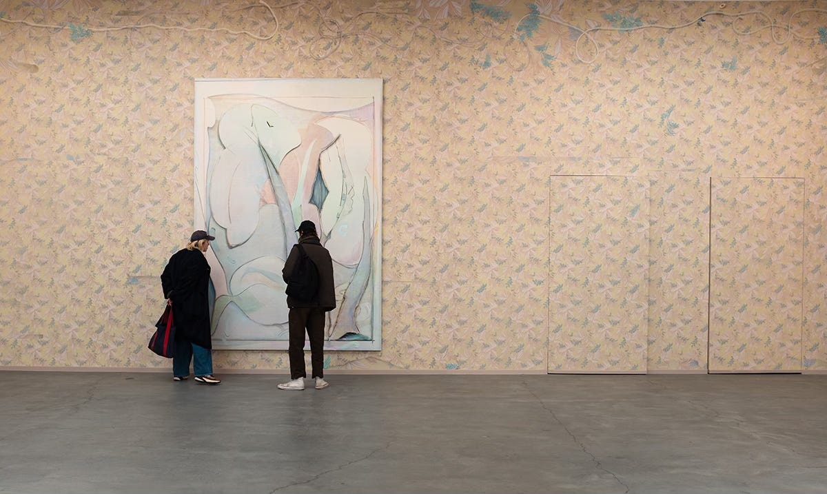 Laura Owens at Matthew Marks
