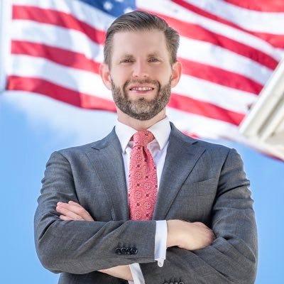 X avatar for @EricTrump