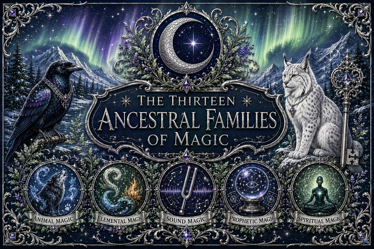 The 13 Ancestral Families of Magic header