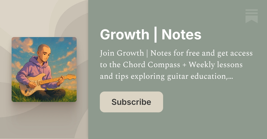 Growth | Notes | Mike Gordon | Guitar Garden | Substack