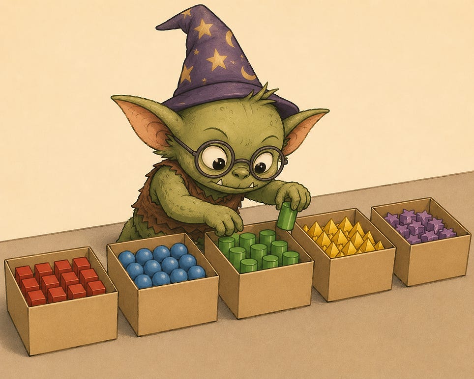 My Inner Sorting Gremlin