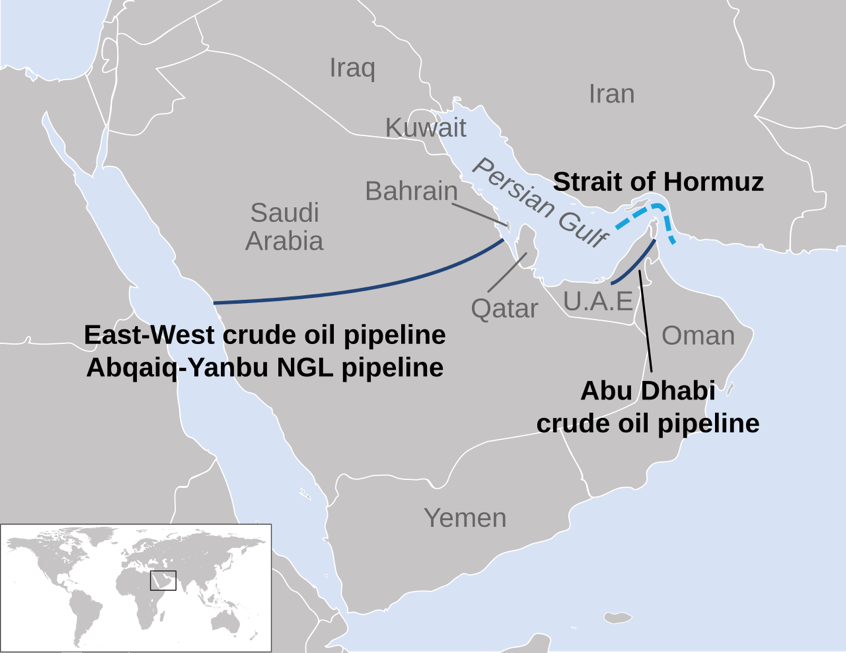 East–West Crude Oil Pipeline - Wikipedia