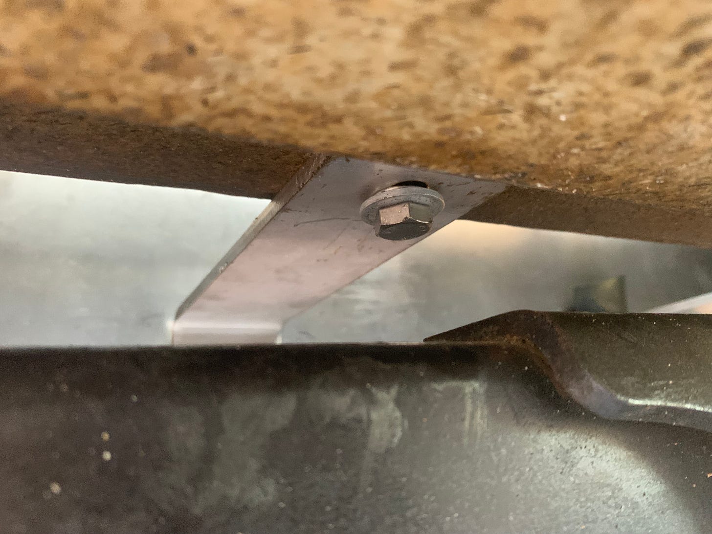 frame mount tank bracket