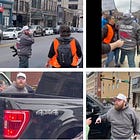 LPD asks for video after MAGA driver gets head-butted, carries rifle into ‘Hands Off’ rally Saturday