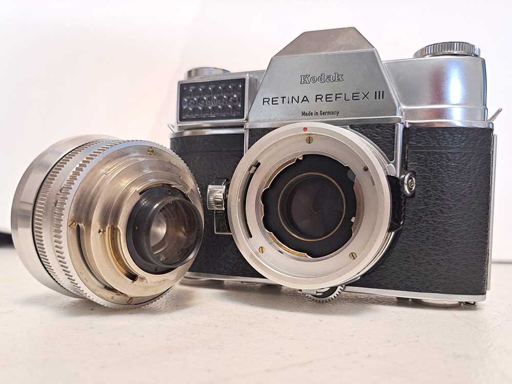 Kodak Retina Reflex III - by Sean Lamb