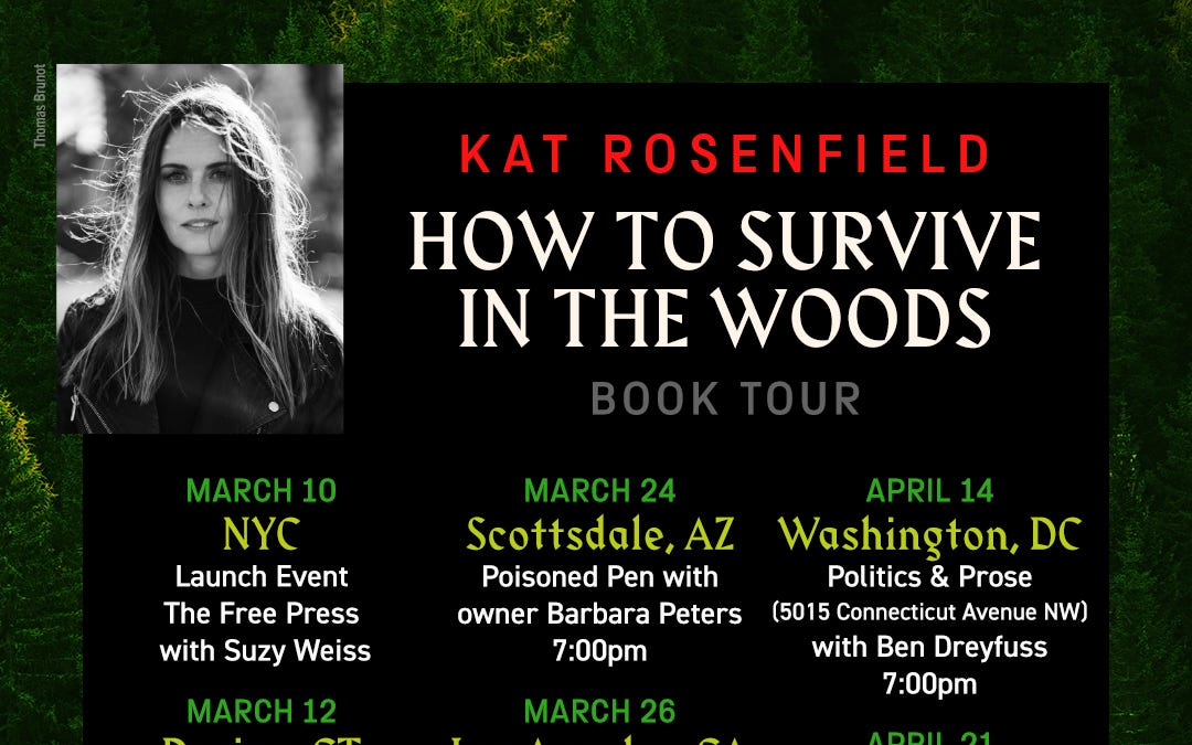 On book tours, and on book tour - by Kat Rosenfield