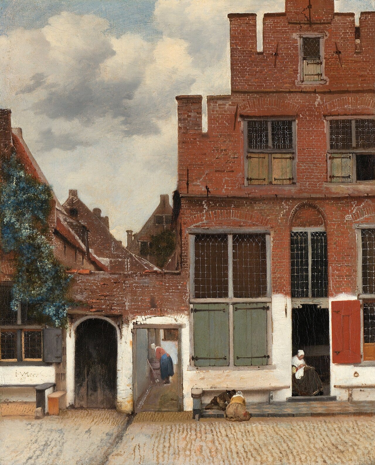 Vermeer The Little Street