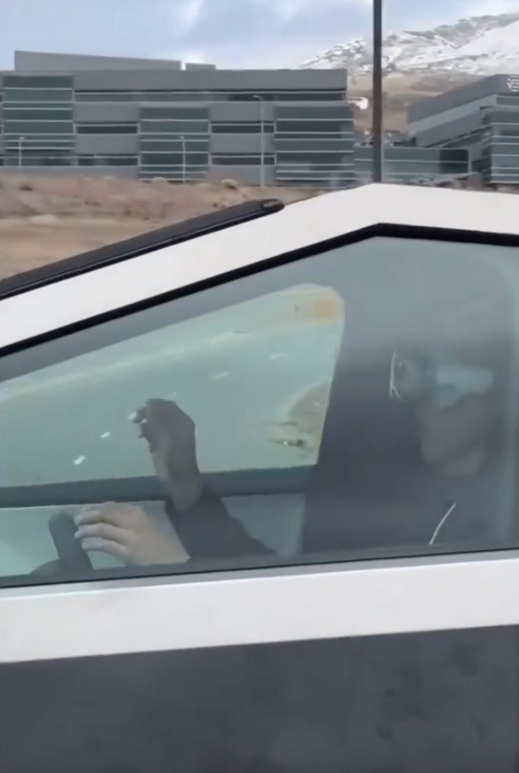 Using the AVP in a Tesla