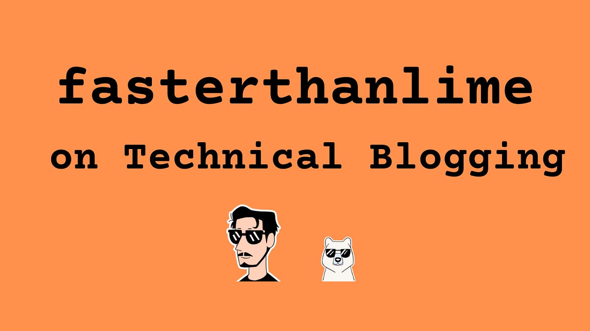 Amos Wenger (fasterthanlime) on Technical Blogging