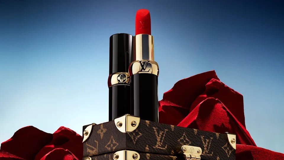 Louis Vuitton&#39;s $160 lipstick was created by influential makeup artist Pat McGrath. (Louis Vuitton)