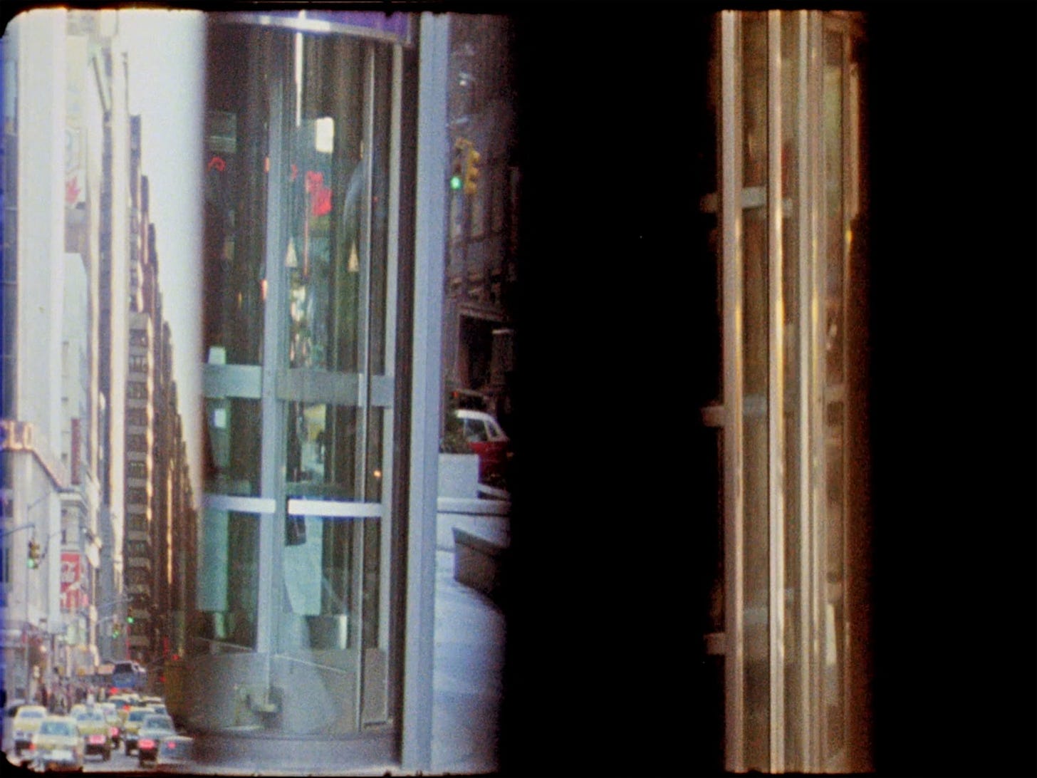 an image from Gordon Matta-Clark's City Slivers