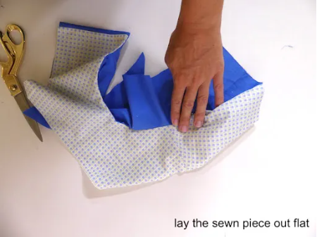 Lay the Lining and Seam Allowance Out Flat Lay the Lining and Seam Allowance Out Flat