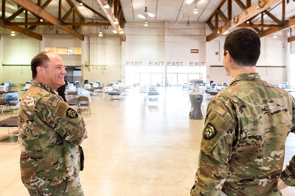 Oregon National Guard sets up Oregon Medical Station