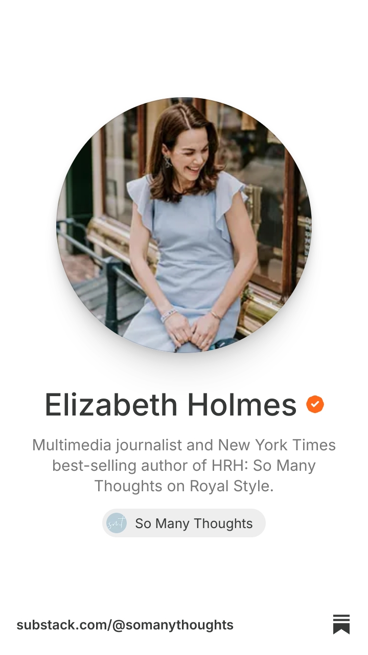 Elizabeth Holmes | Substack