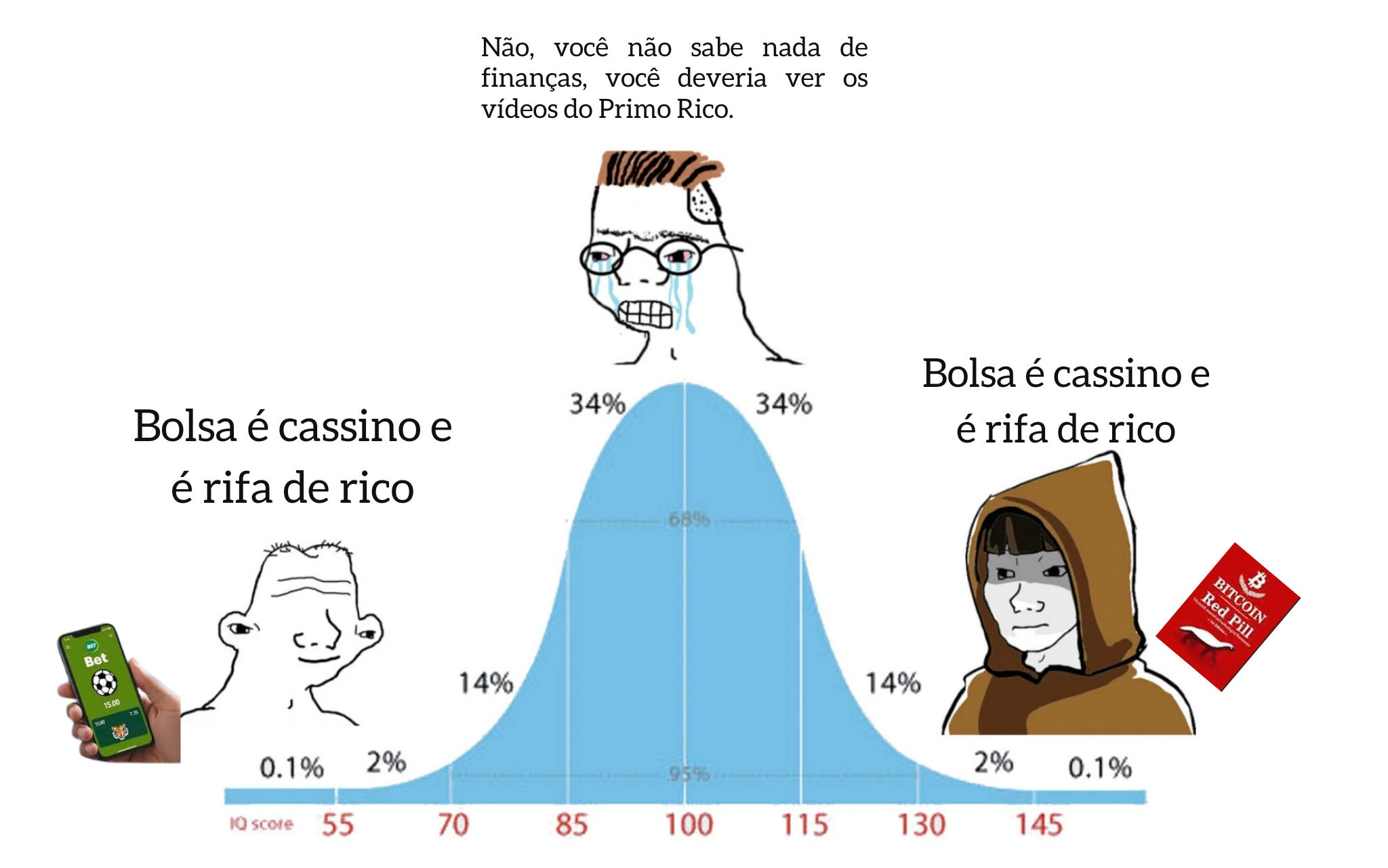Bolsa de Valores é cassino e é rifa de rico - Aqui está a prova