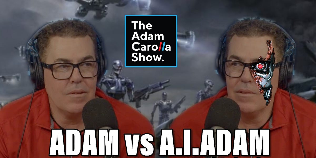 Real Adam vs. A.I. Adam