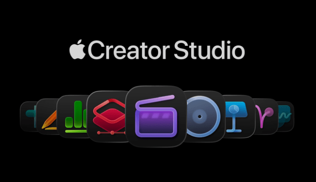 Apple Creator Studio is a collection of powerful creative apps for video editing, music making, creative imaging, and visual productivity.