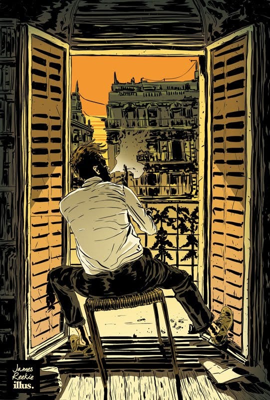 James Reekie Illustration: The Outsider