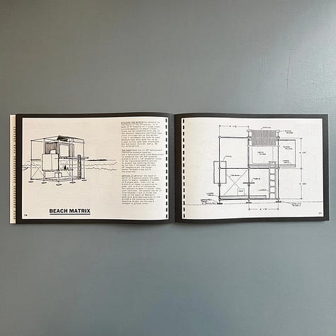 Ken Isaacs, (1974), How to Build Your Own Living Structures, Edited by Pierre Hourquet and Christophe Daviet-Thery, Design by Pierre Hourquet, Text by Susan Snodgrass, Christophe Daviet-Thery, Paris, 2025 [Saint-Martin Bookshop, Bruxelles-Brussel. Les presses du réel, Dijon. © Estate of Ken Isaacs]