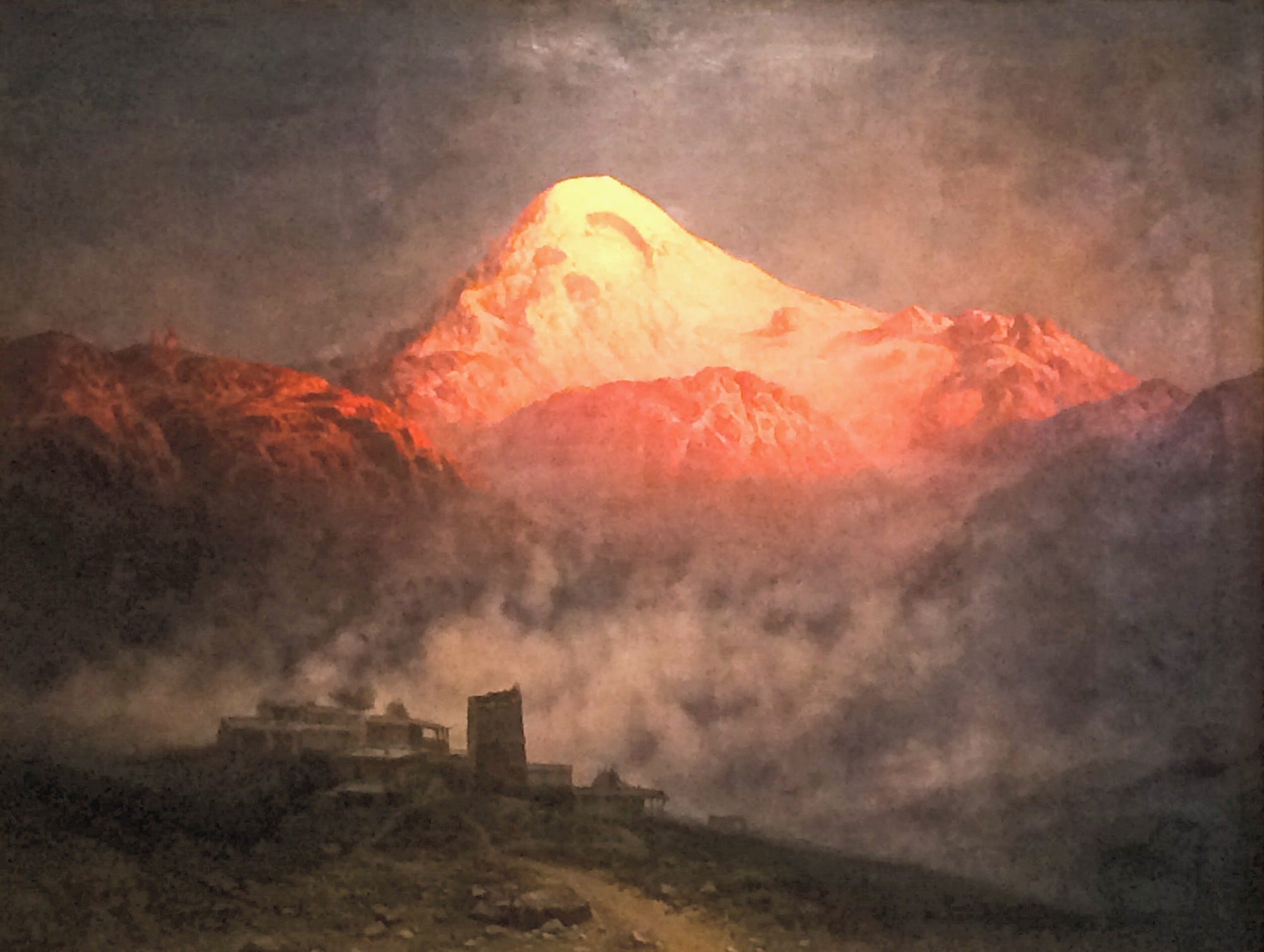 Caucasus Mountains - by M. E. Rothwell - Cosmographia