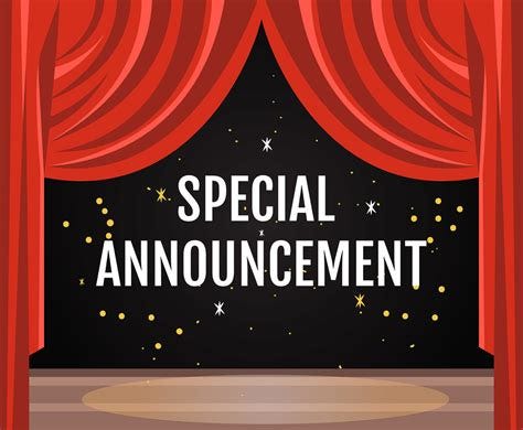 Special Announcement Stage Vector Art & Graphics | freevector.com