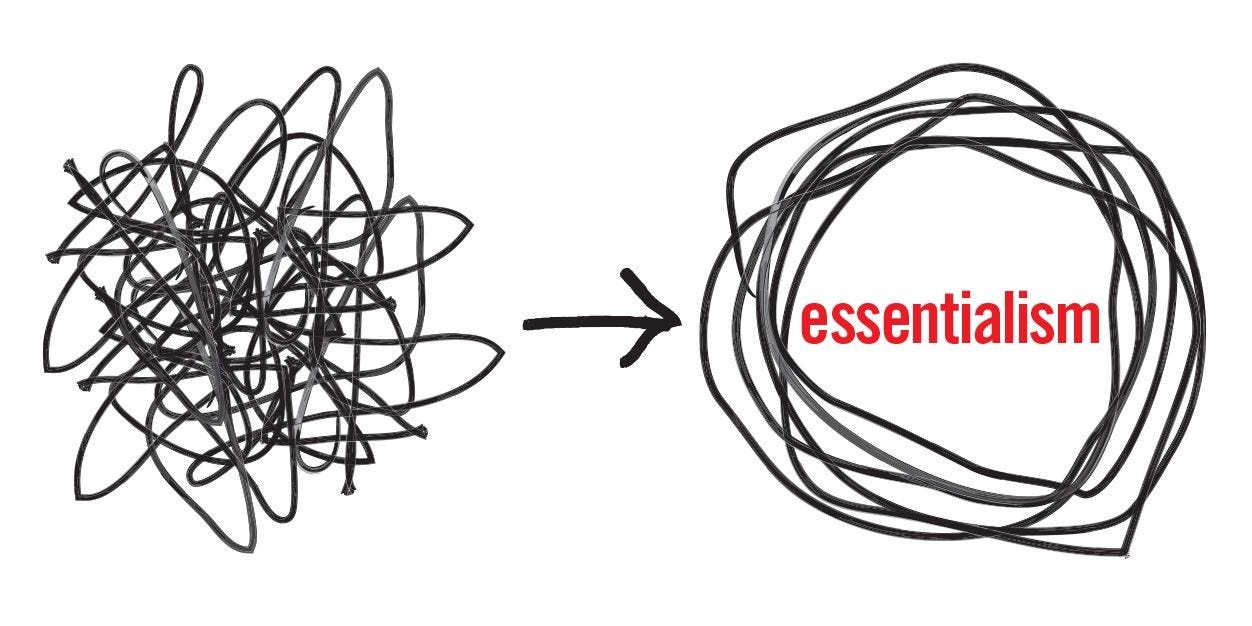 1 Question I'm Asked About Essentialism