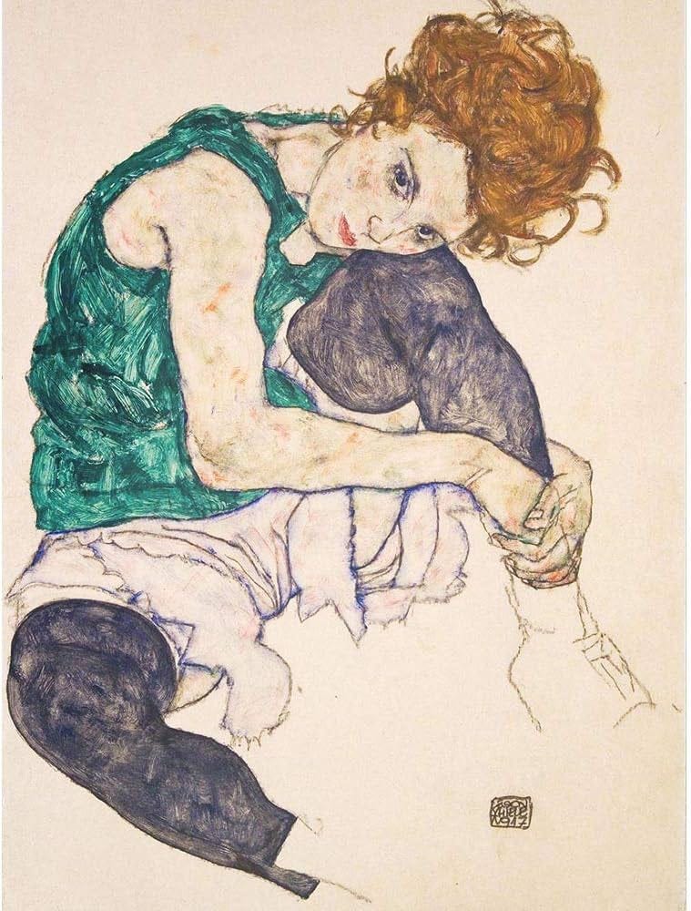 Egon Schiele Seated Woman Legs Drawn Up Adele Herms Painting Art Print Poster Wall DŽcor A4 and A3 : Egon Schiele: Amazon.co.uk: Home & Kitchen Egon Schiele Seated Woman Legs Drawn Up Adele Herms Painting Art Print Poster Wall DŽcor A4 and A3 : Egon Schiele: Amazon.co.uk: Home & Kitchen