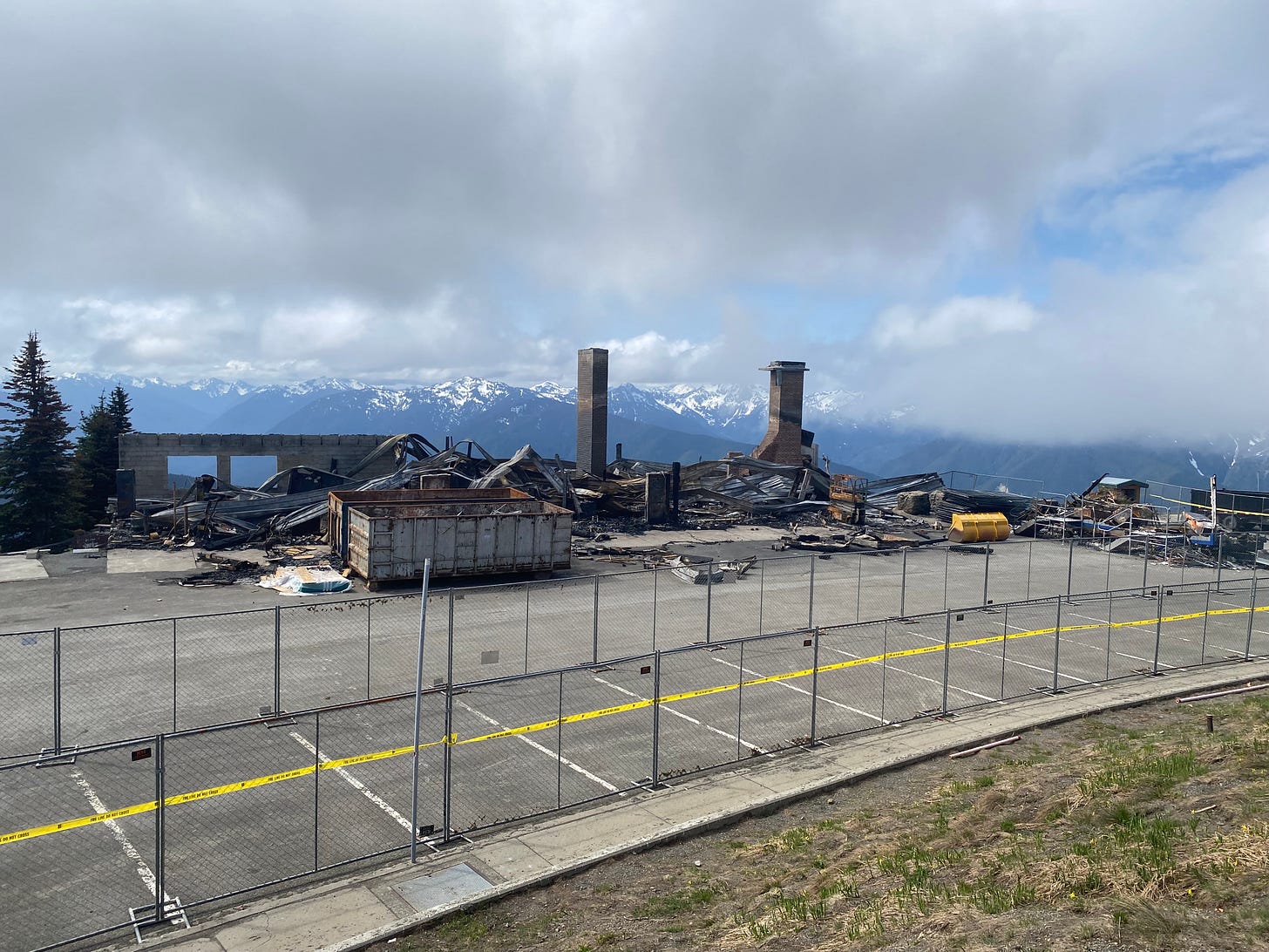 Hurricane Ridge - Post-Fire - Olympic National Park (U.S. National Park Service) Hurricane Ridge - Post-Fire - Olympic National Park (U.S. National Park Service)