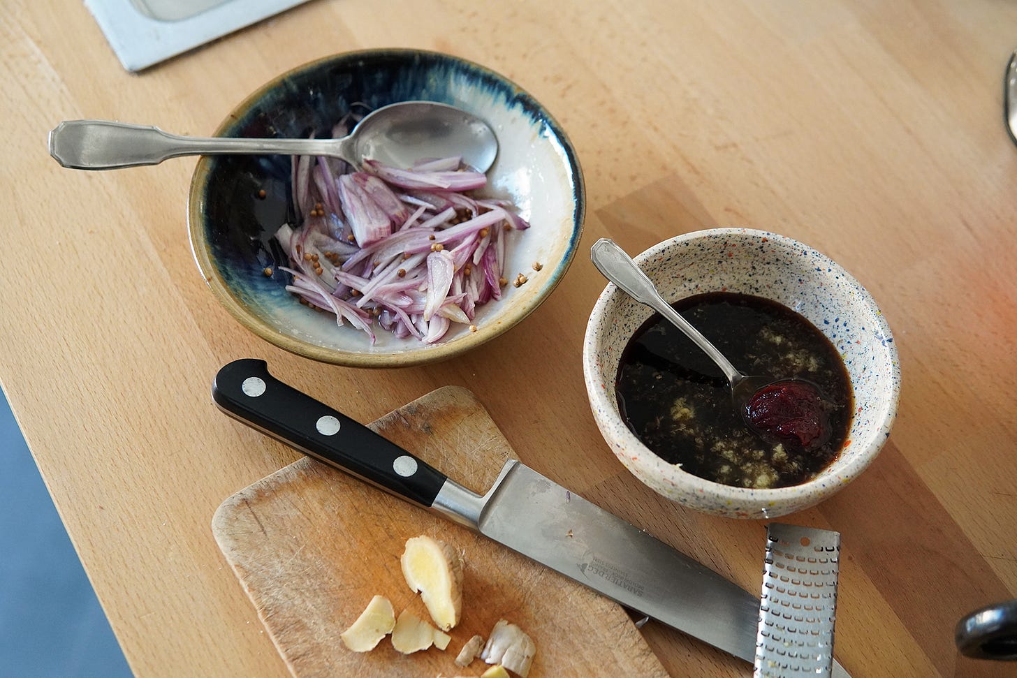 le pickle express et la sauce