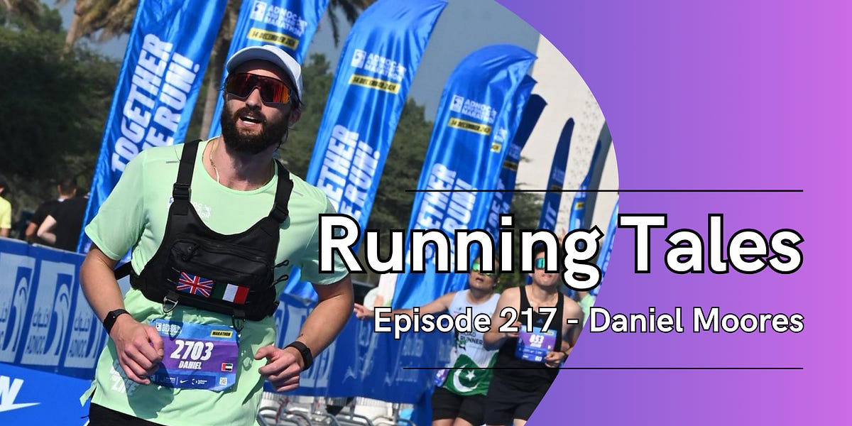 Daniel Moores: 'Back My Run' app creators running inspiration