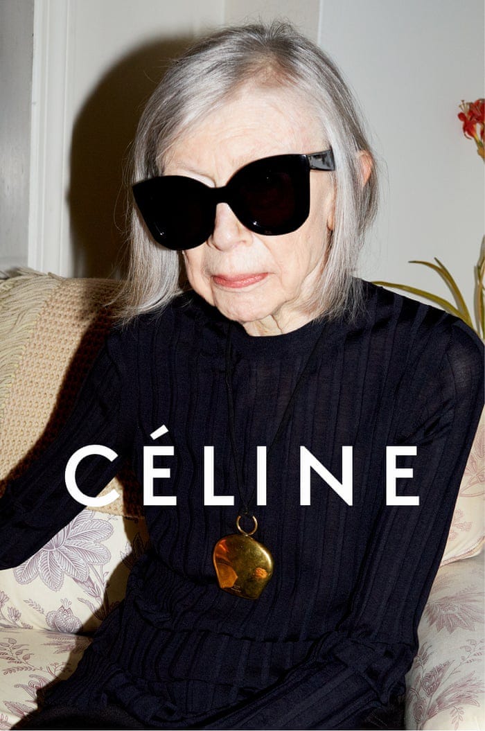 It's great that Céline is celebrating Joan Didion – but to ...