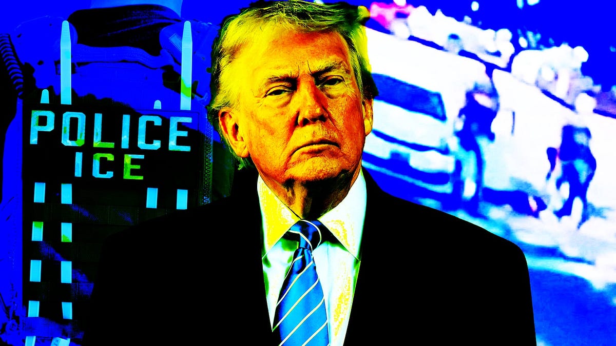 Trump Comes Unglued Over His ICE Killers