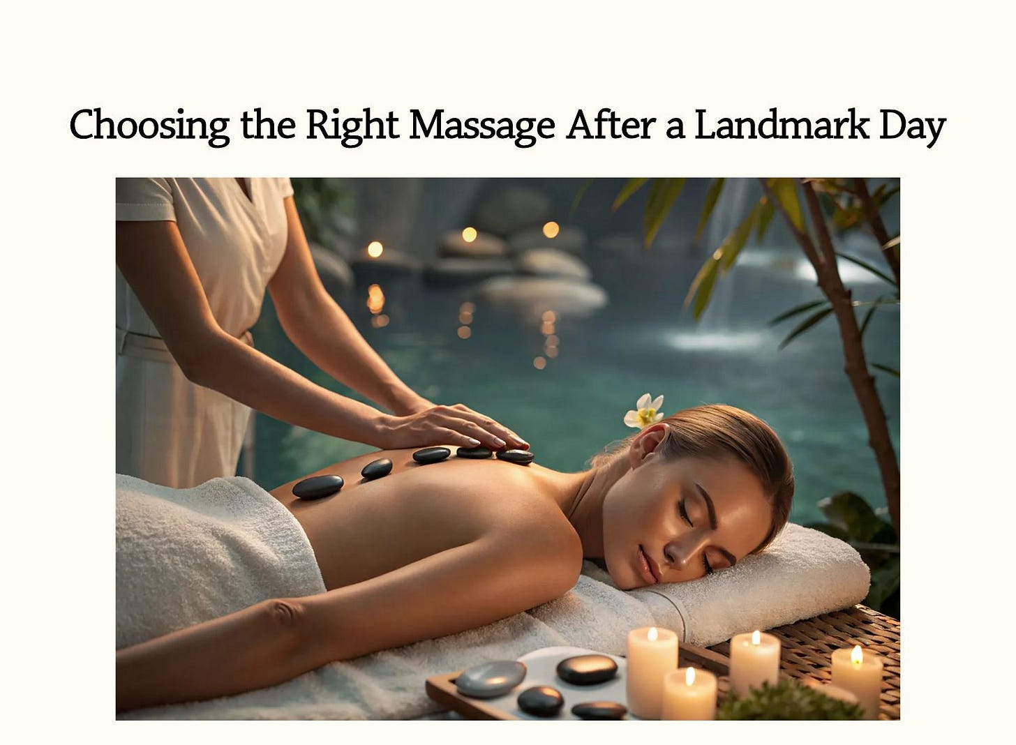 Choosing the right massage after a landmark day in Seoul