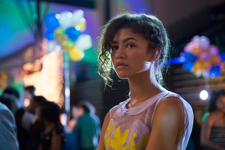 Zendaya as MJ in Spider-Man: Homecoming