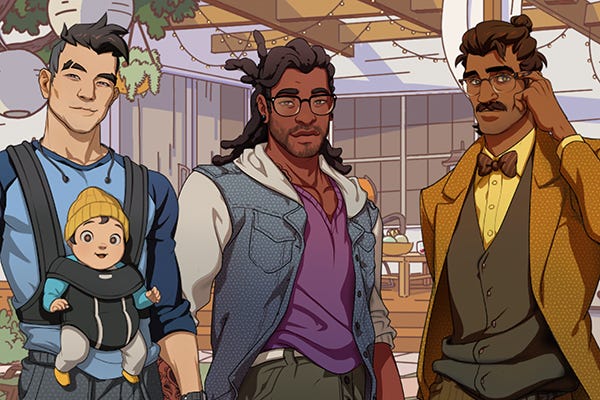 Queer characters in gaming Dream Daddy Description | rmrk*st | Remarkist Magazine